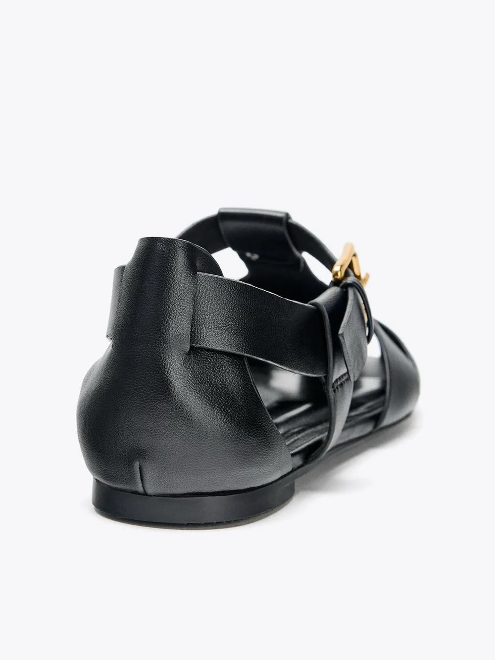 ZARA Black Flat Fisherman Women’s
Sandals Black NWT 8 (39) - Picture 3 of 12